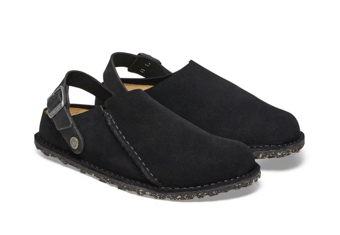 Birkenstock Lutry Premium Suede
Suede Leather - Black
