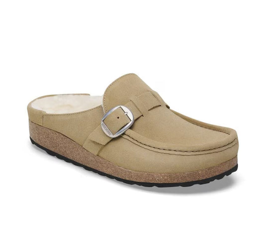 Birkenstock Buckley Shearling
Suede Leather - Taupe