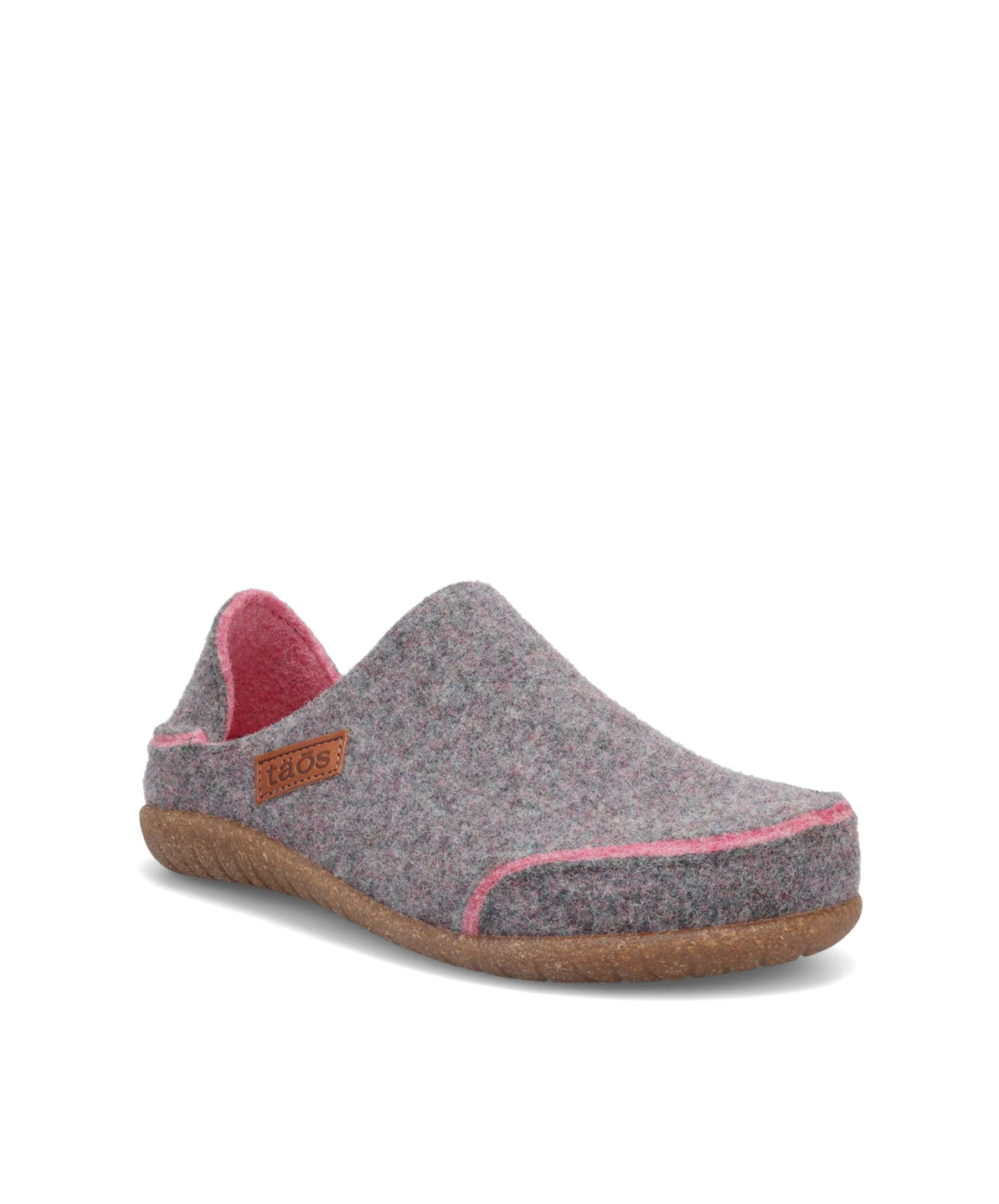 Taos Convertawool Wool Slip-On Clogs Grey Rose