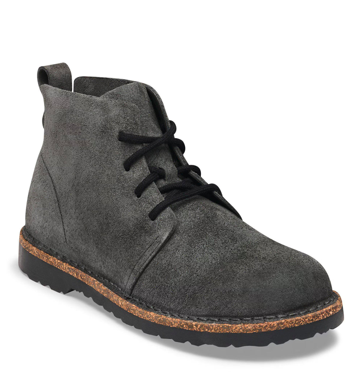 Birkenstock Uppsala Mid Charcoal Suede Leather