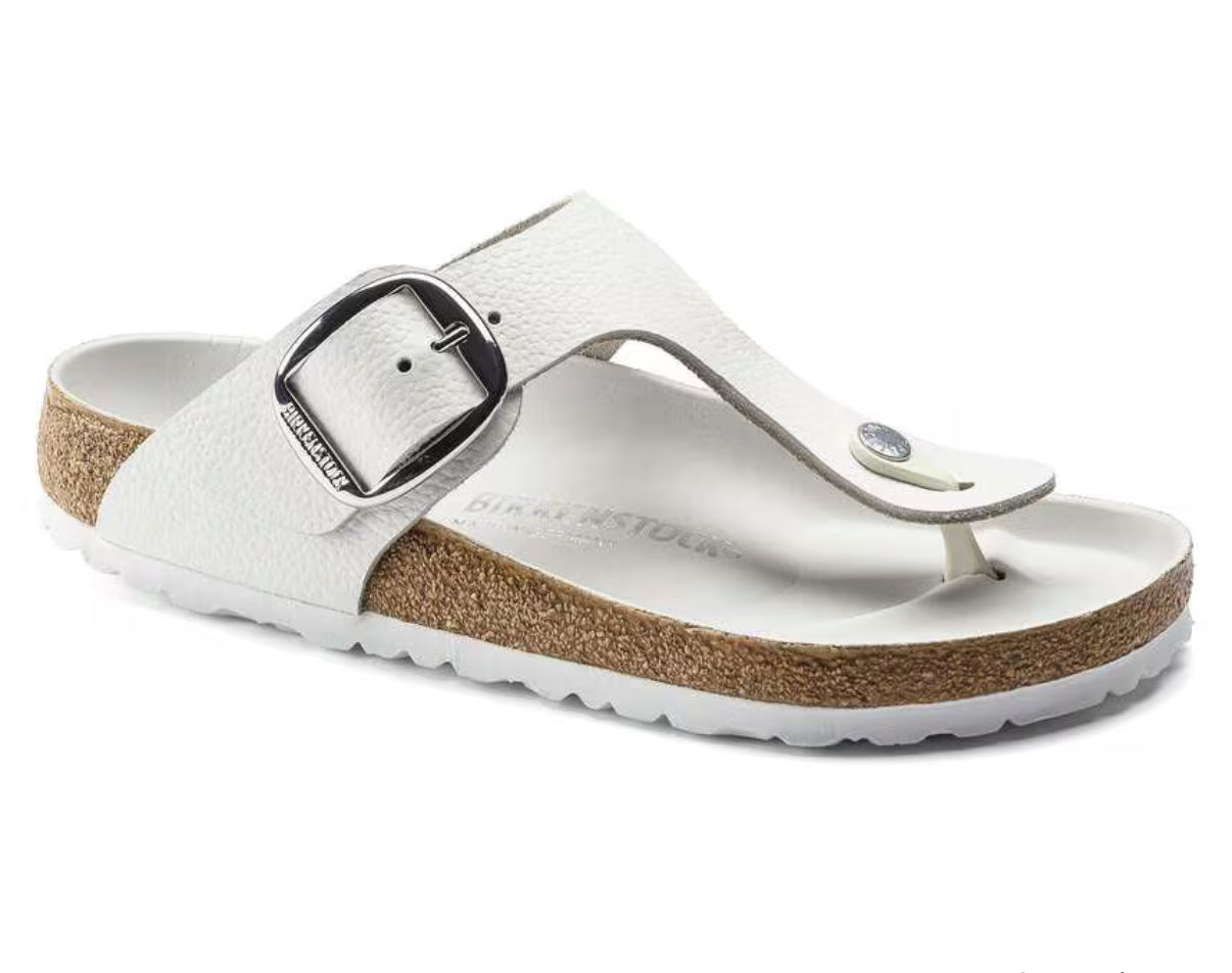 Birkenstock Gizeh Big Buckle
Leather White