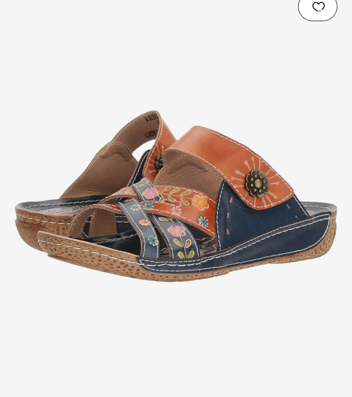 L'Artiste By Spring Step Leigh Wedge Sandal - All Mixed Up 