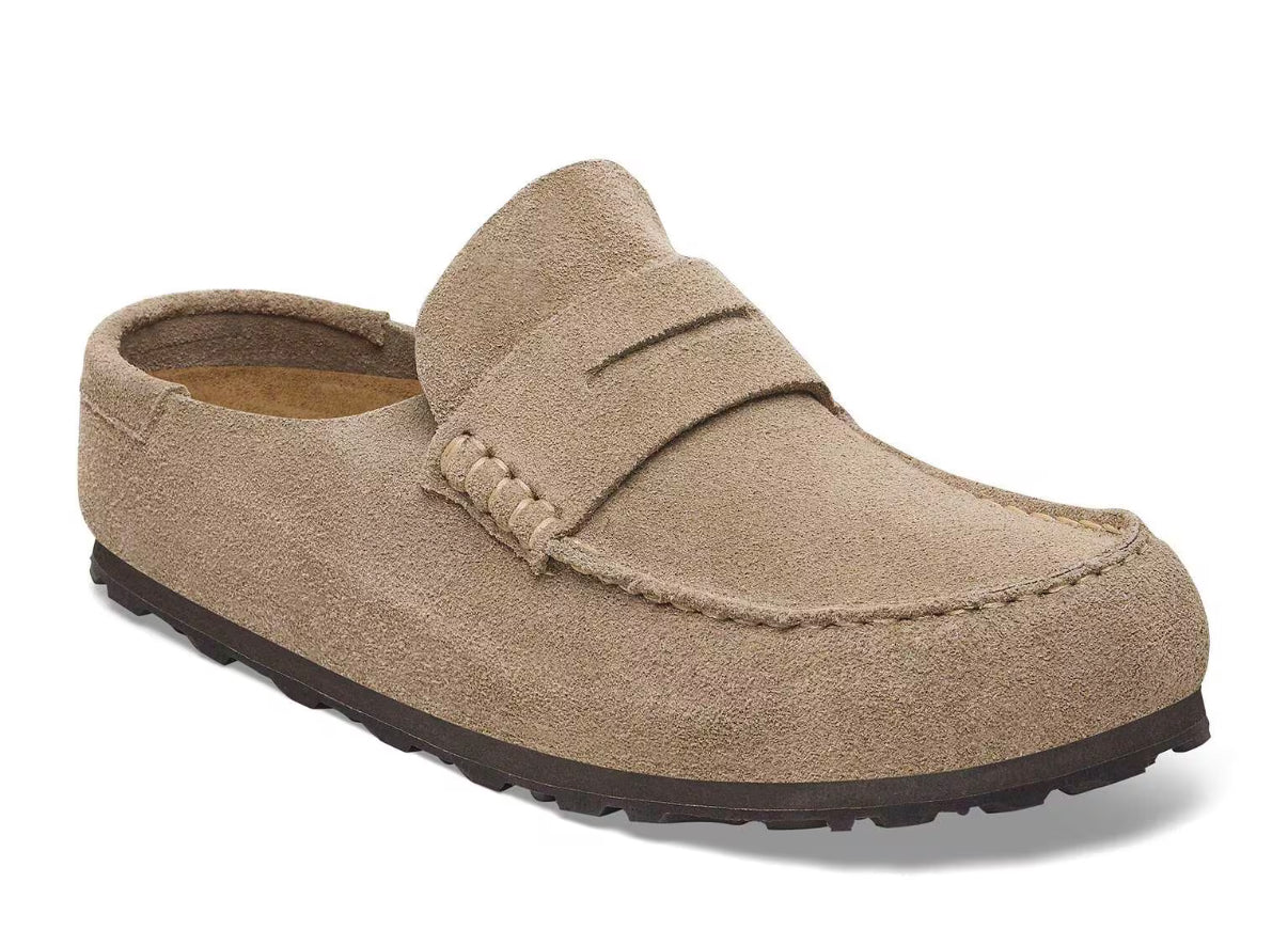 Birkenstock Naples Wrapped
Suede Leather Taupe
