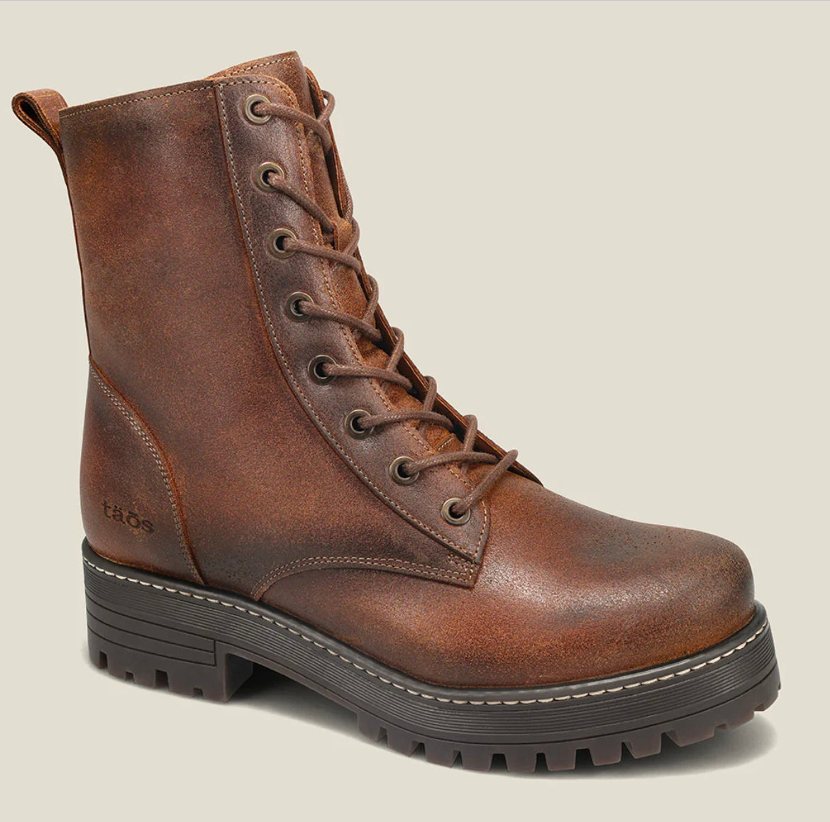 Taos Groupie Cognac Rugged Boot - All Mixed Up 