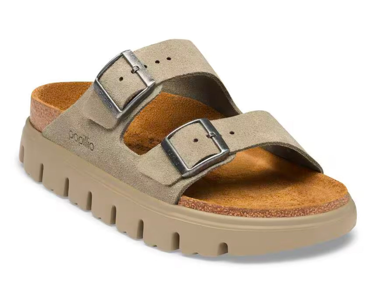 Birkenstock Arizona Chunky
Suede Leather Taupe Tonal