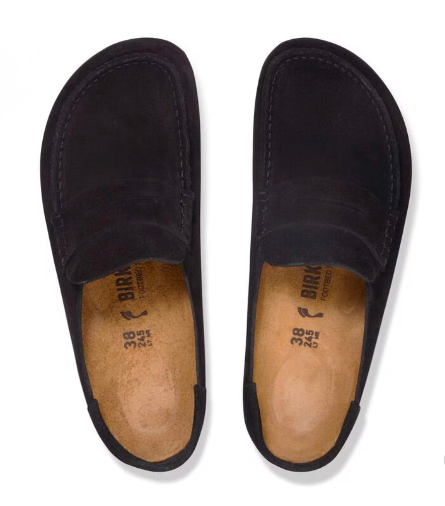 Birkenstock Naples Wrapped
Suede Leather - Black