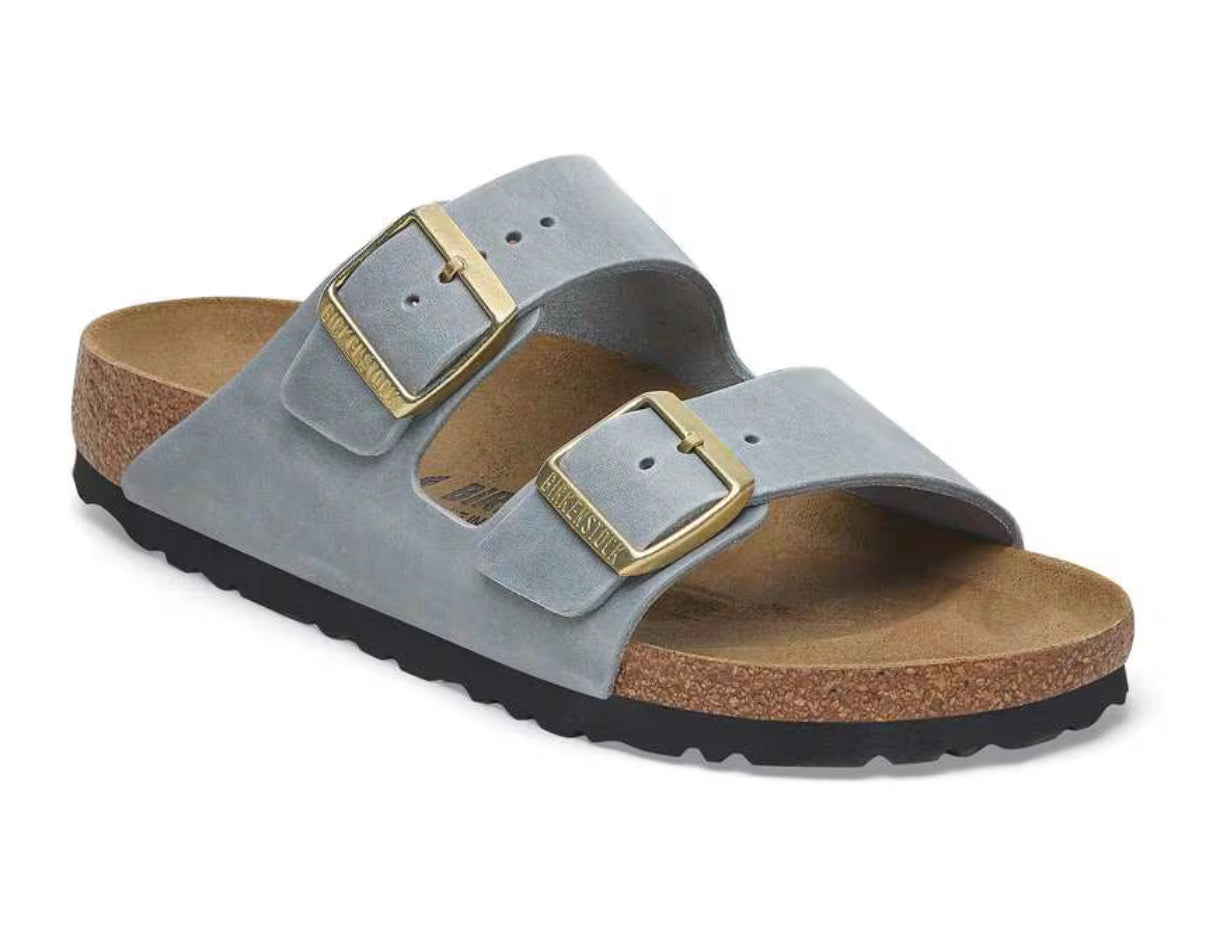 Birkenstock Arizona
Oiled Leather Basalt Gray
