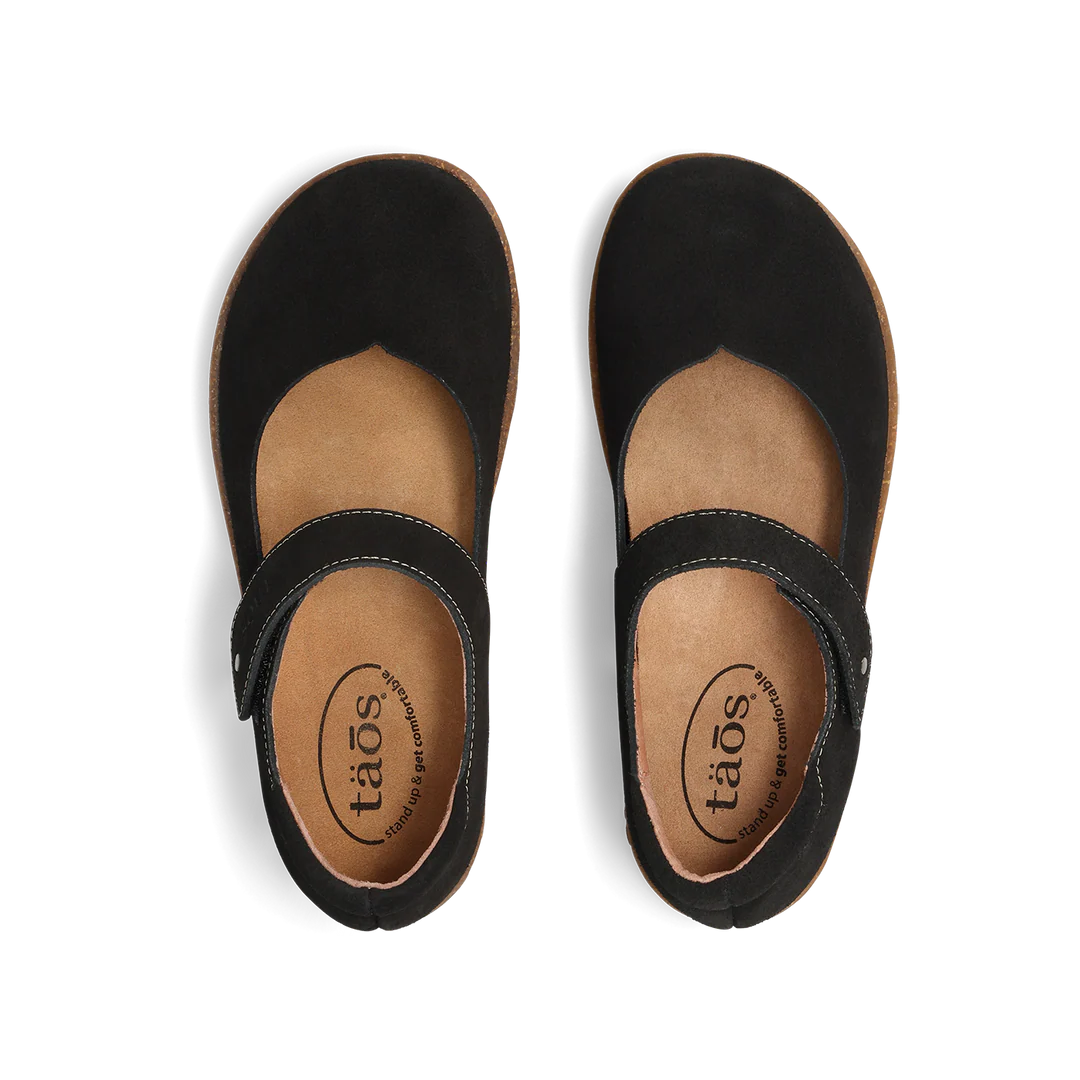 Taos Success Black Suede Woman’s Shoe