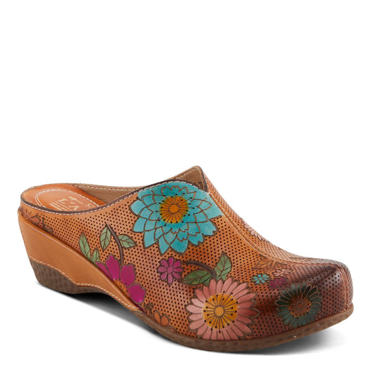 Springstep L'ARTISTE CHIENTI CLOGS Camel Multi