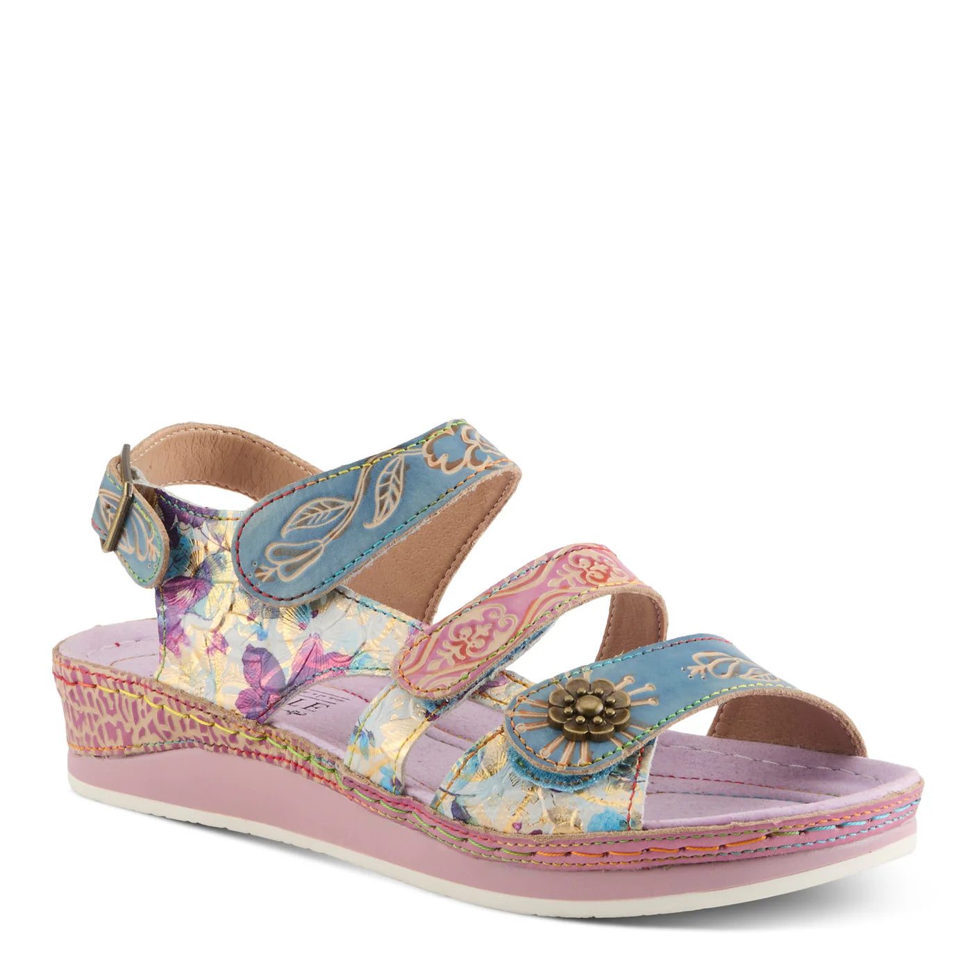 Springstep L'ARTISTE SUMACAH SANDAL Lilac Multi