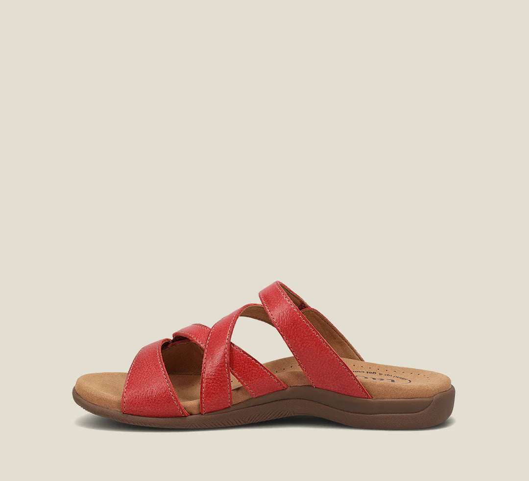 Taos Double U True Red Women’s Sandal - All Mixed Up 