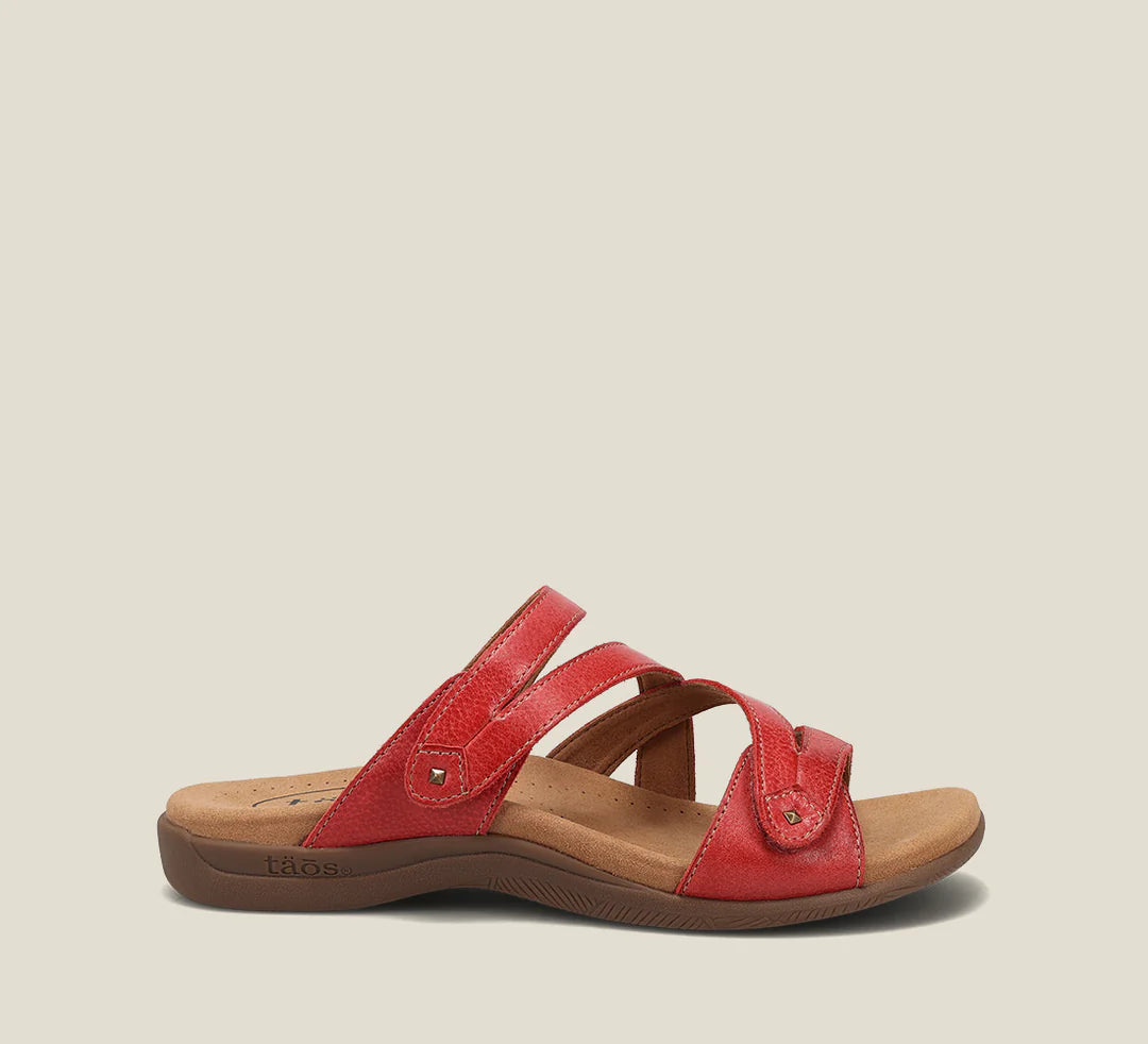 Taos Double U True Red Women’s Sandal - All Mixed Up 