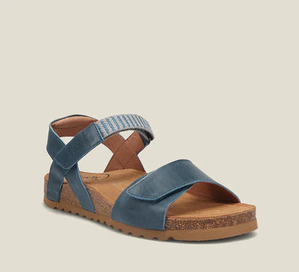 Taos Symbol Petrol Blue Women’s Sandal - All Mixed Up 