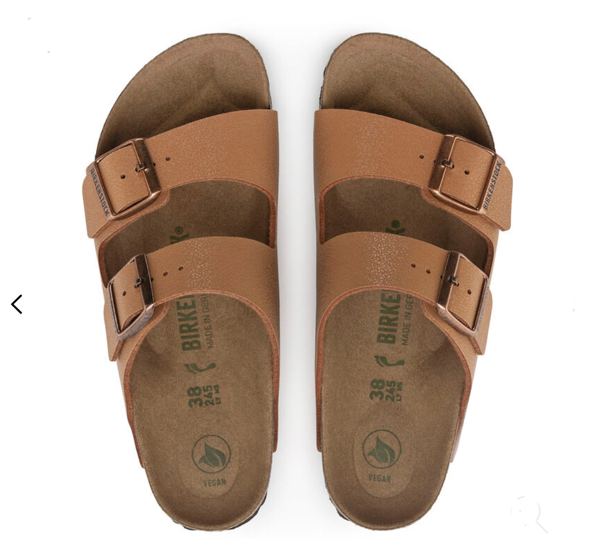 Birkenstock Arizona Vegan Pecan - All Mixed Up 