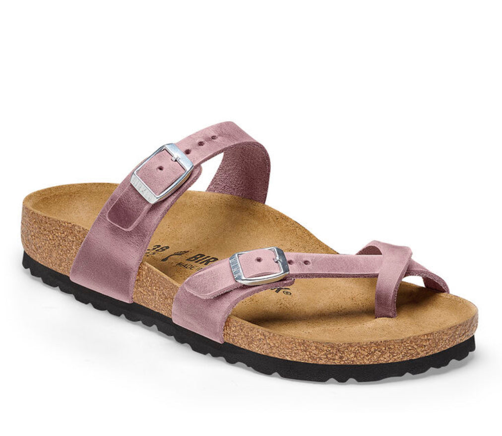 Birkenstock Mayari Lavender Oiled Leather - All Mixed Up 