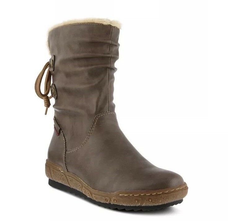 SPRING STEP FELLY BOOT Womens Taupe EU 41 - All Mixed Up 