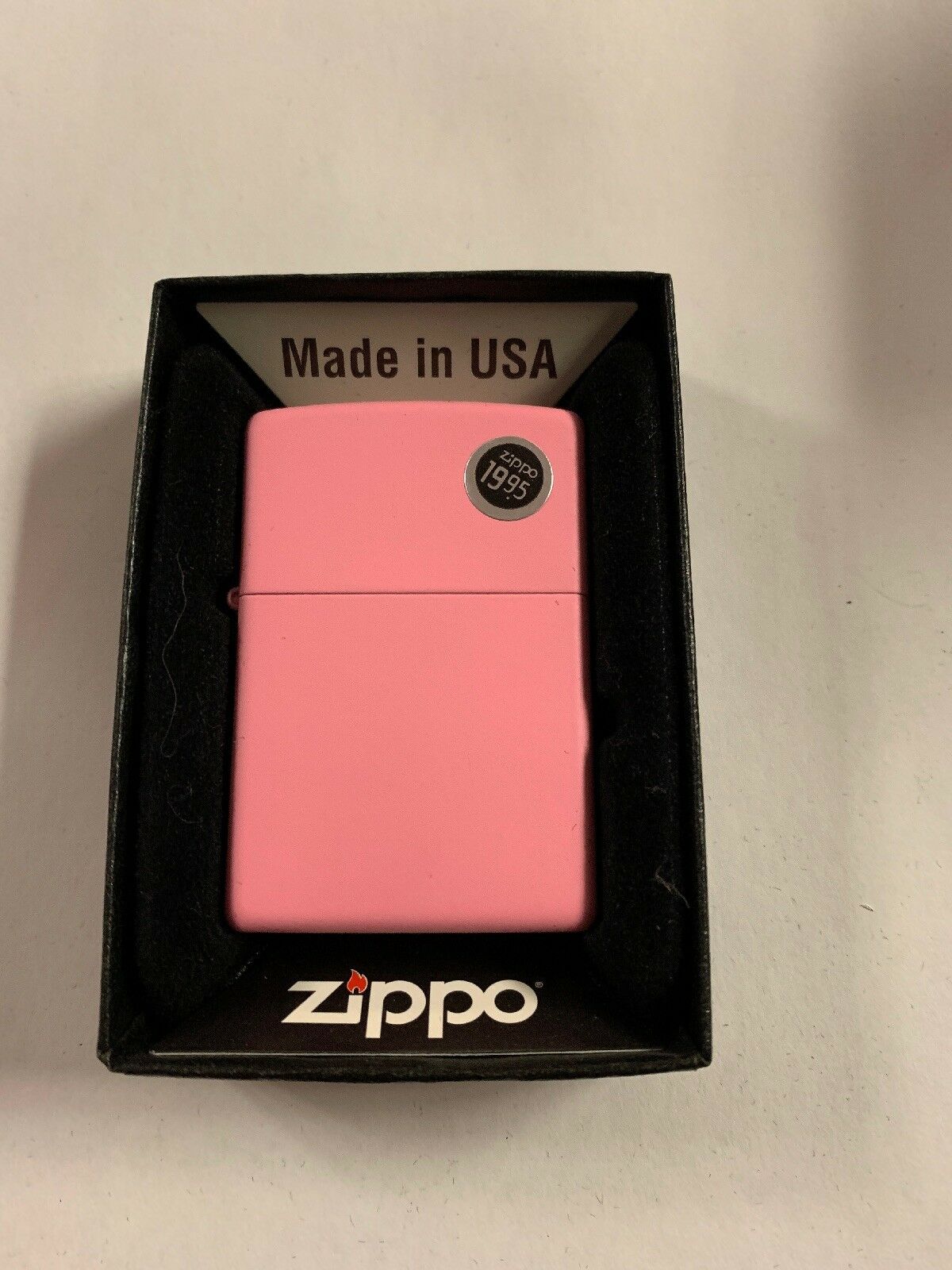 New Zippo ZO10404 Pink Matte - All Mixed Up 