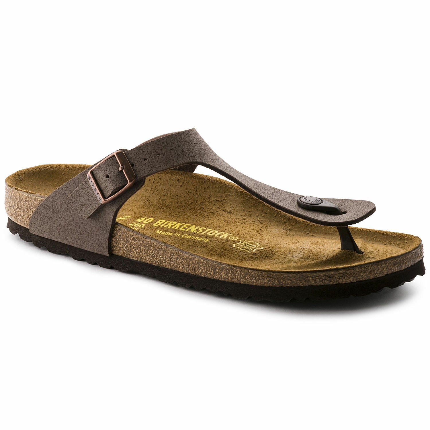 NEW Birkenstock Gizeh Mocha Womens Traditional Footbed - All Mixed Up 