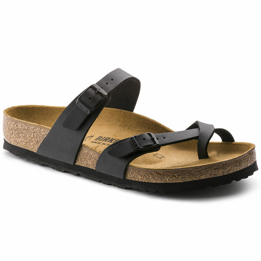 Birkenstock Mayari Black Women Traditional Footbed - All Mixed Up 