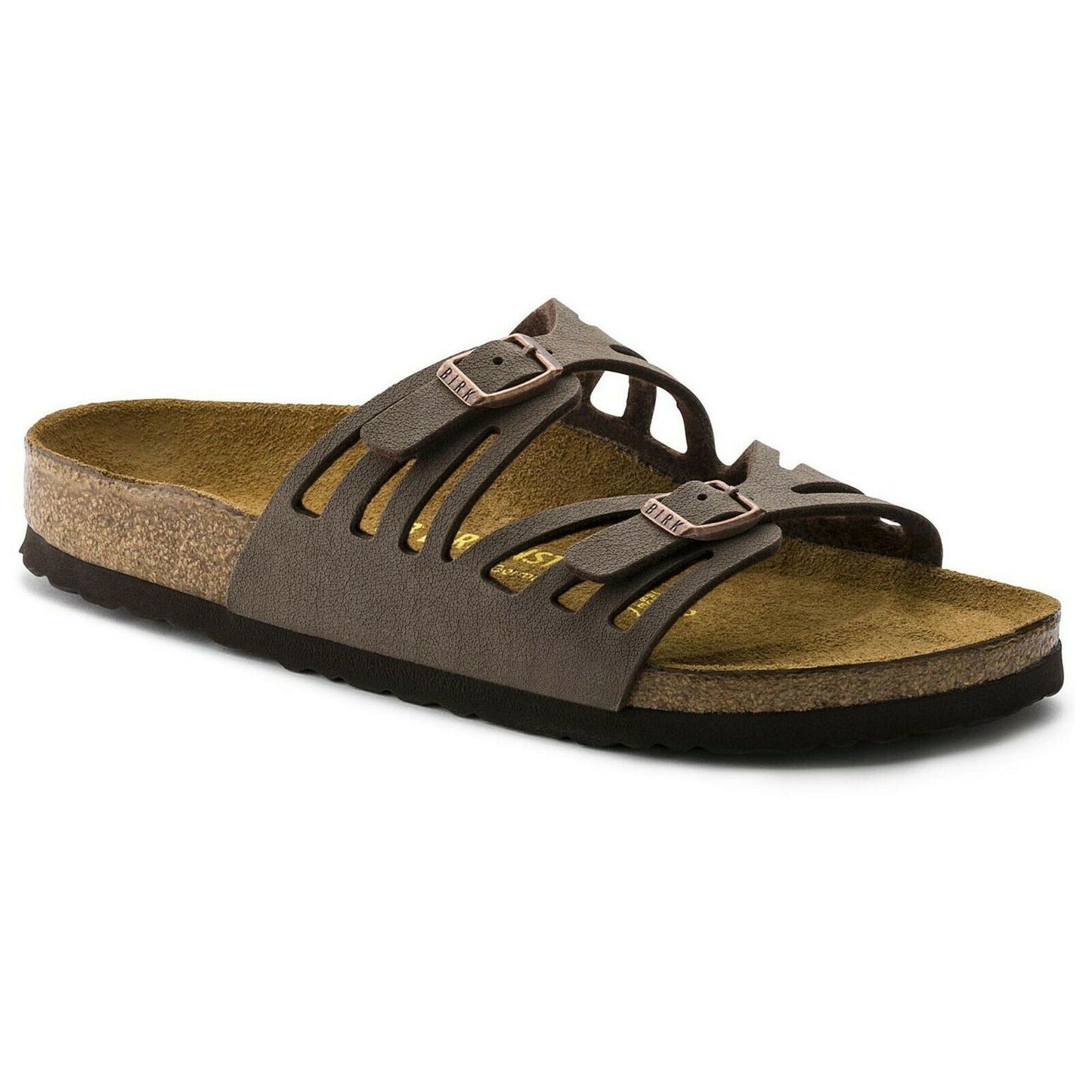 Birkenstock Granada Mocha Womens Traditional Footbed - All Mixed Up 