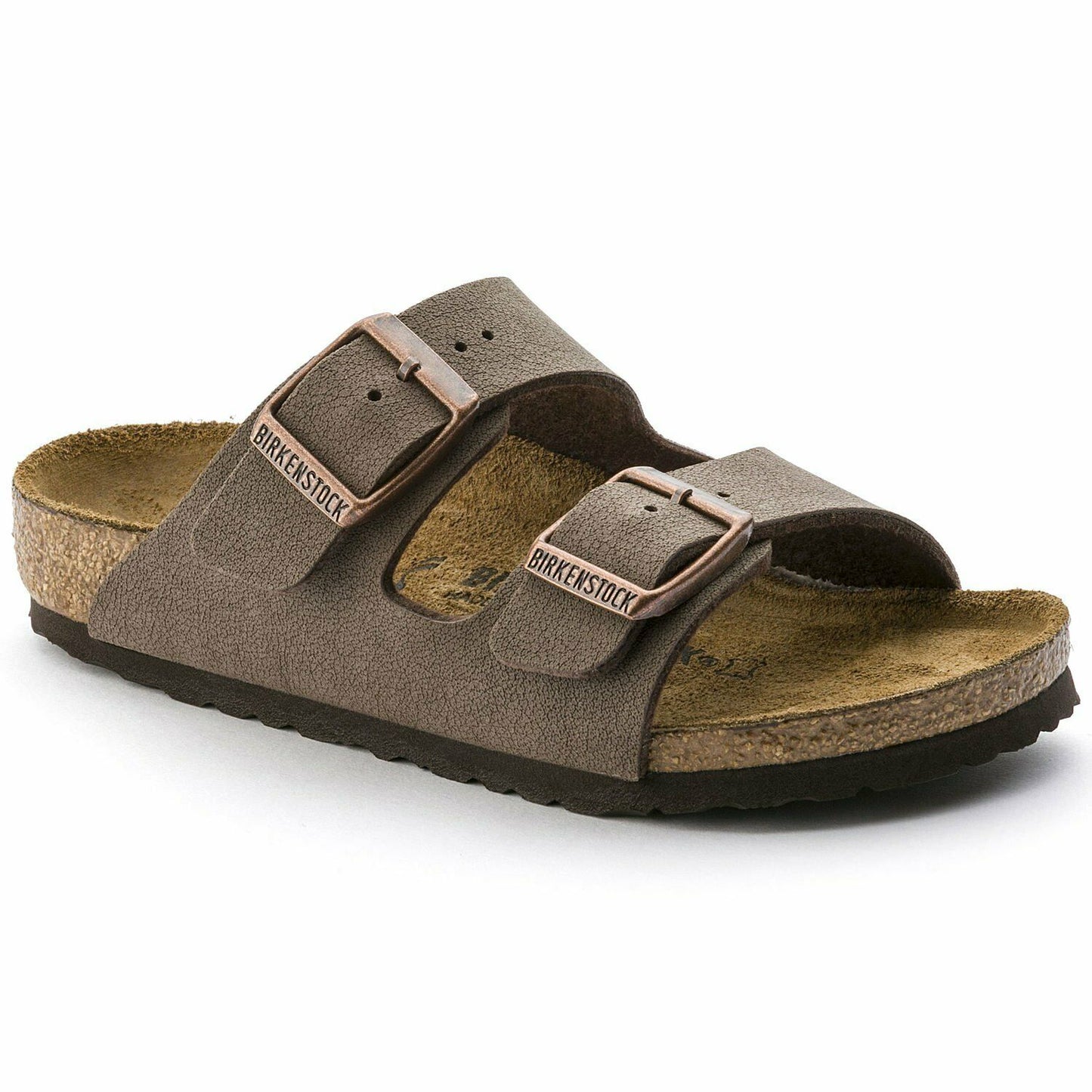 Birkenstock Arizona Mocha Kids Narrow Traditonal Footbed - All Mixed Up 