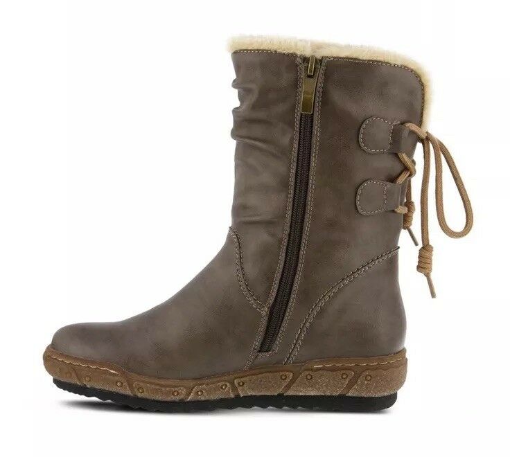 SPRING STEP FELLY BOOT Womens Taupe EU 41 - All Mixed Up 