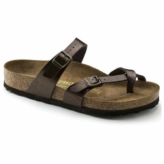 Birkenstock Mayari Toffee Womens Traditional Footbed - All Mixed Up 