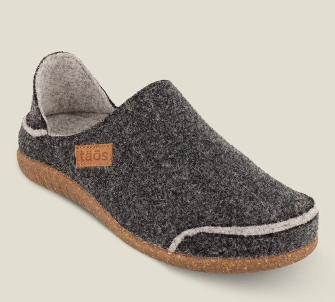 Taos Convertawool Charcoal Shoe - All Mixed Up 