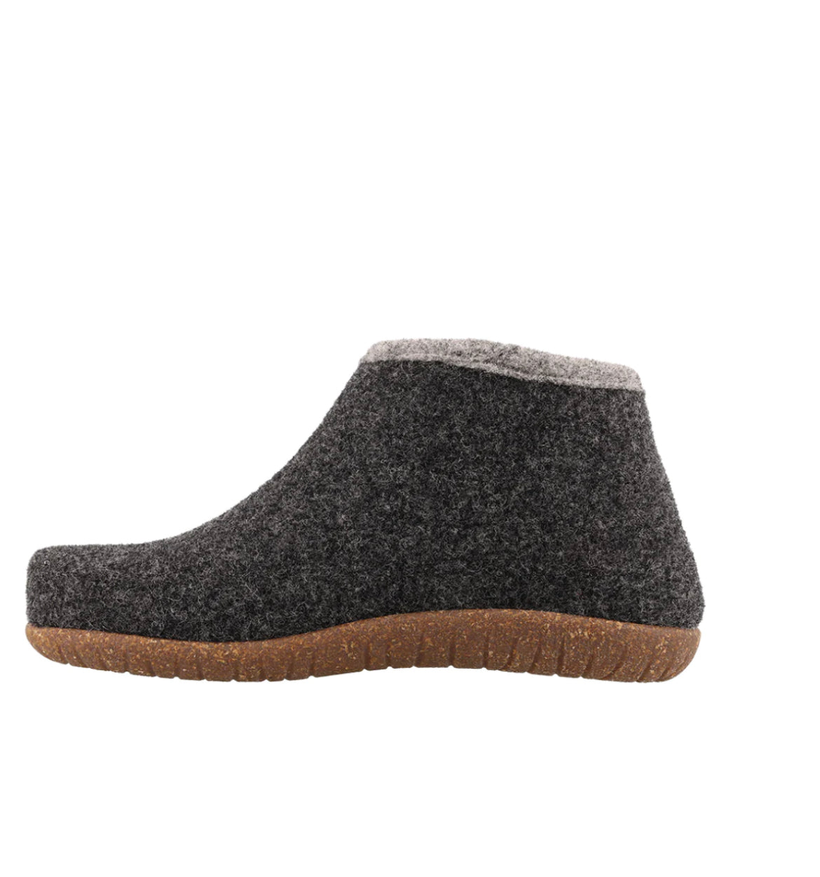 Taos Woolside Charcoal Shoe - All Mixed Up 