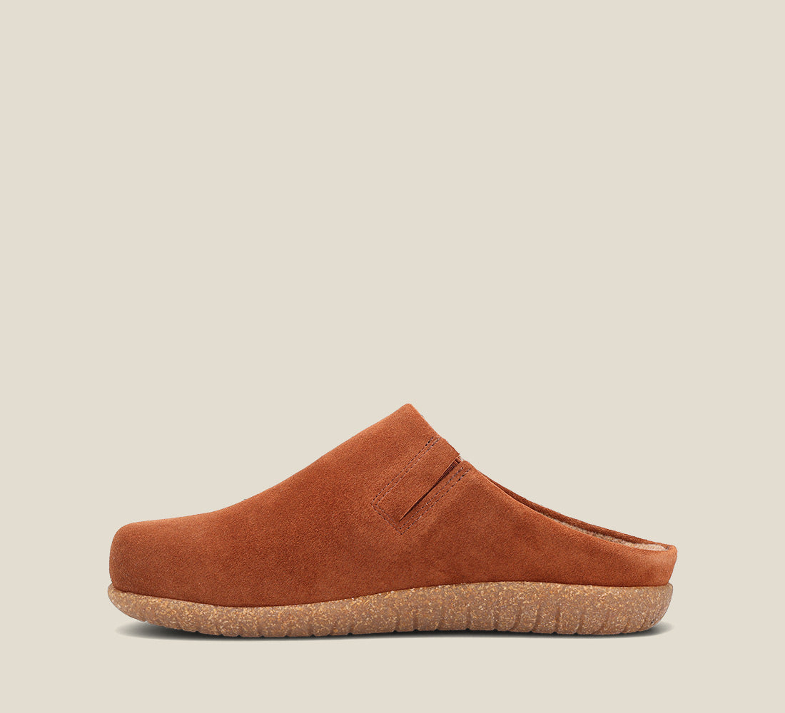Taos Poet Rust Suede Shoe - All Mixed Up 