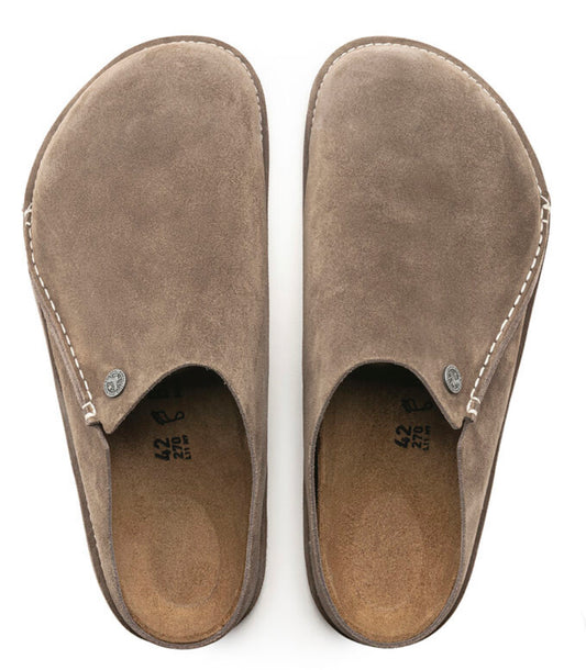 Birkenstock Zermatt Suede Gray Taupe - All Mixed Up 