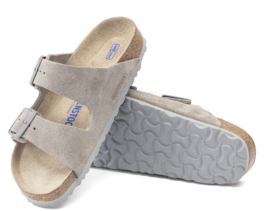 Birkenstock Arizona Stone Coin Suede SoftFootbed - All Mixed Up 