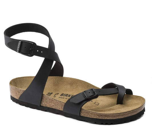 Birkenstock Yara Black Women’s Sandal - All Mixed Up 