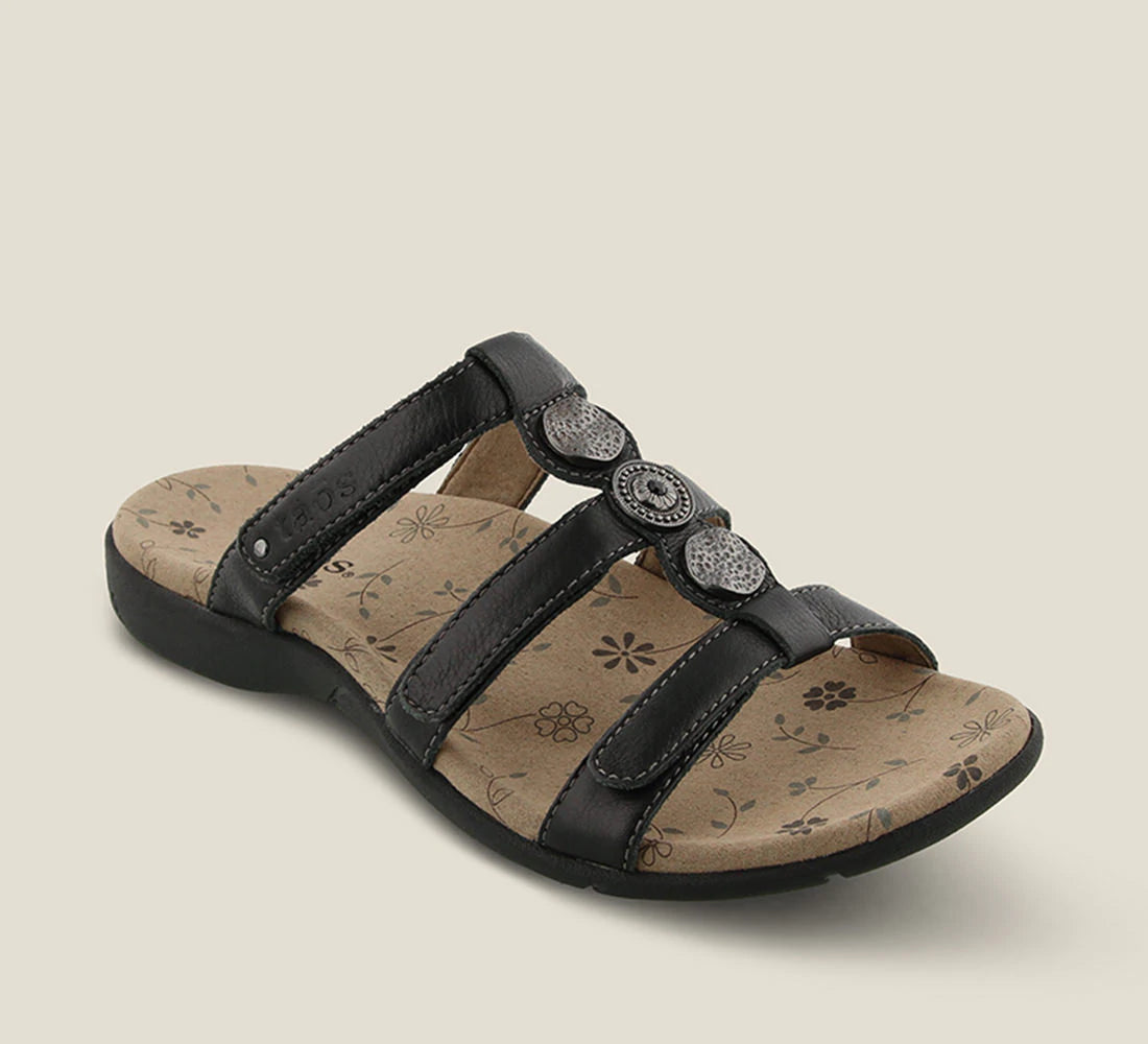 Taos Prize 3 Women’s Sandal Colors “Black” - All Mixed Up 