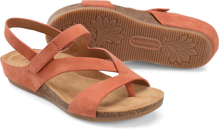 Comfortiva Glora Women’s Sandal “Mango” - All Mixed Up 