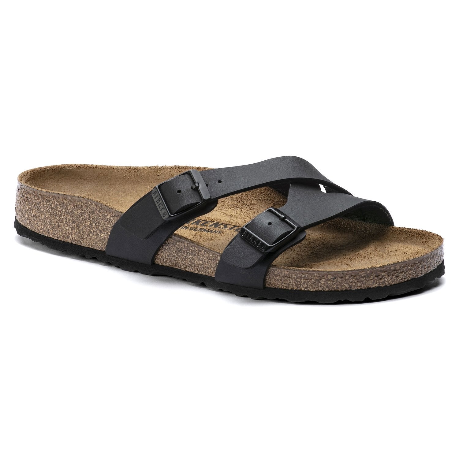 NEW Birkenstock Yao Balance Black Womens Traditional Footbed - All Mixed Up 