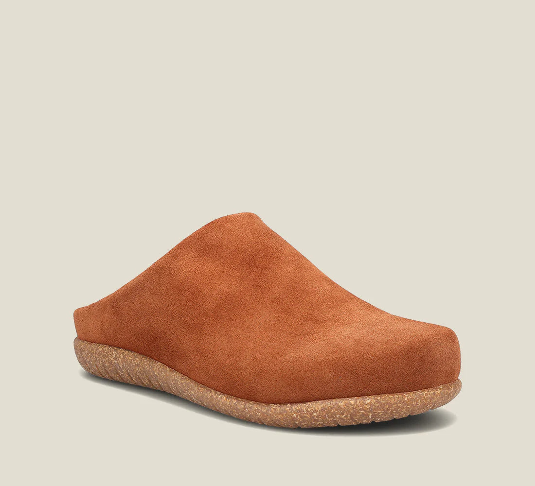 Taos Poet Rust Suede Shoe - All Mixed Up 