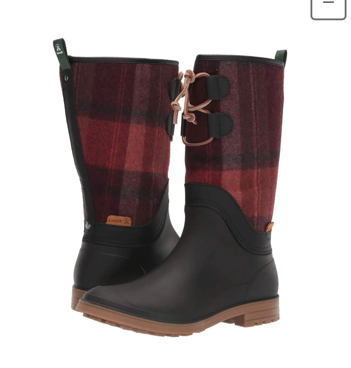 Kamik Abigail Rain Boots for Ladies - All Mixed Up 