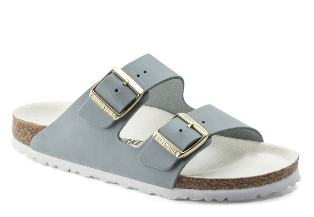 Birkenstock Arizona “Sky” Oiled Leather SoftFootbed - All Mixed Up 