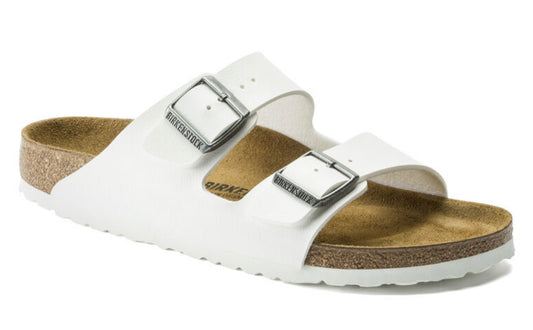 Birkenstock White Arizona Women’s BirkoFlor - All Mixed Up 