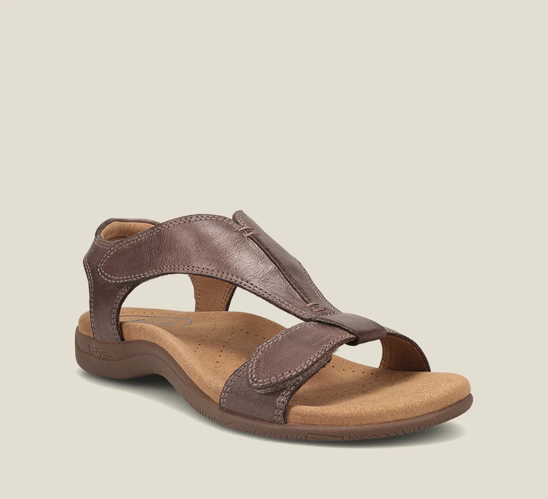 Taos The Show Espresso Womens Sandal - All Mixed Up 