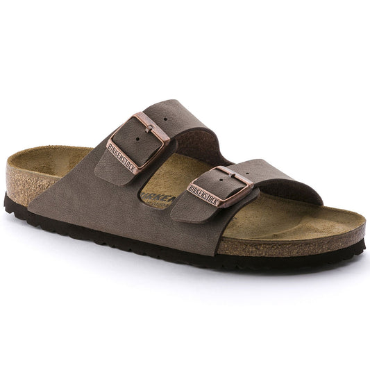 Birkenstock Mocha Arizona Birkibuc Uni-Sex Traditional Footbed - All Mixed Up 