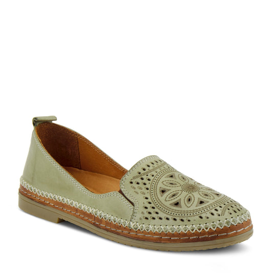 Spring Step INGRID SHOE Olive Green Women's Slip On - All Mixed Up 