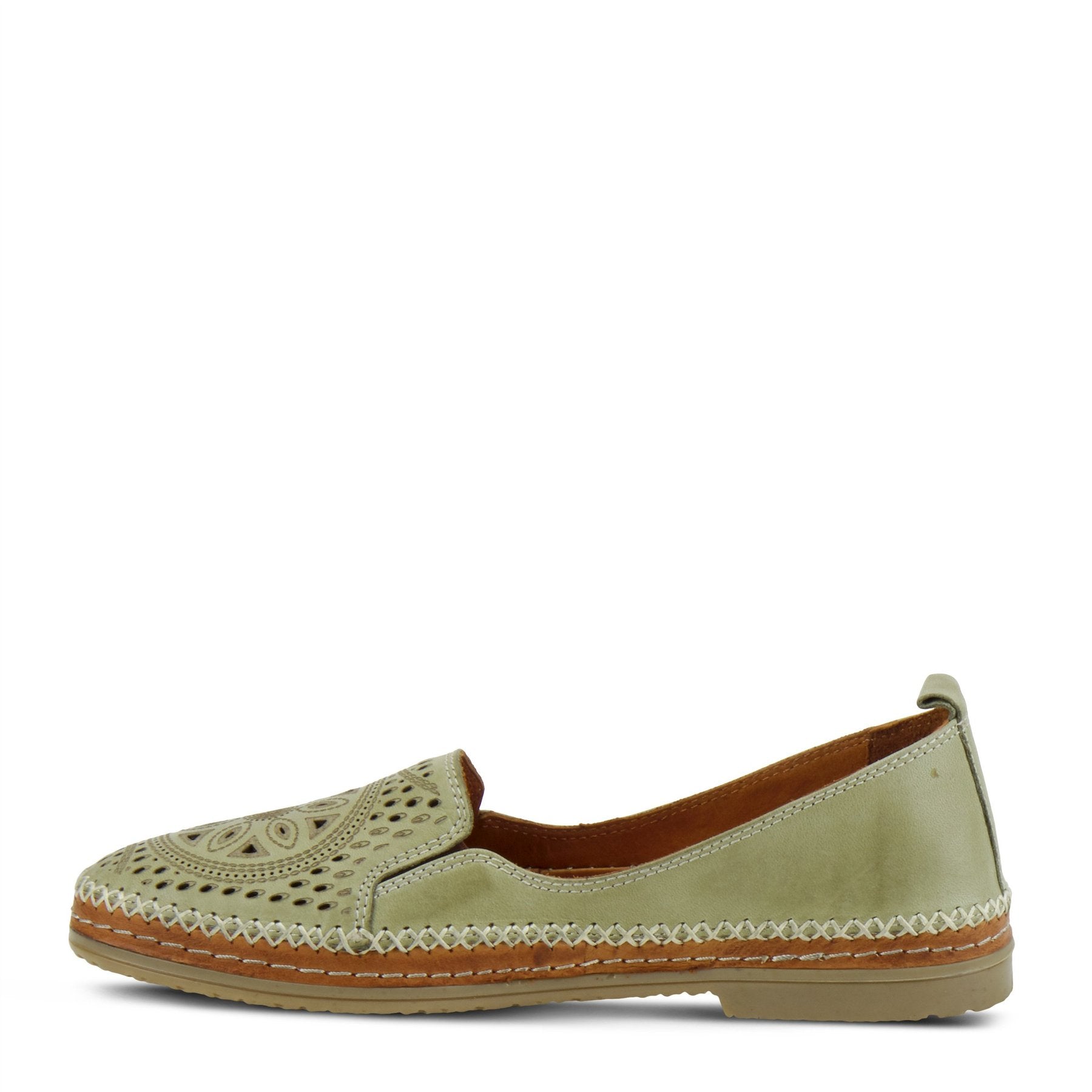 Spring Step INGRID SHOE Olive Green Women's Slip On - All Mixed Up 